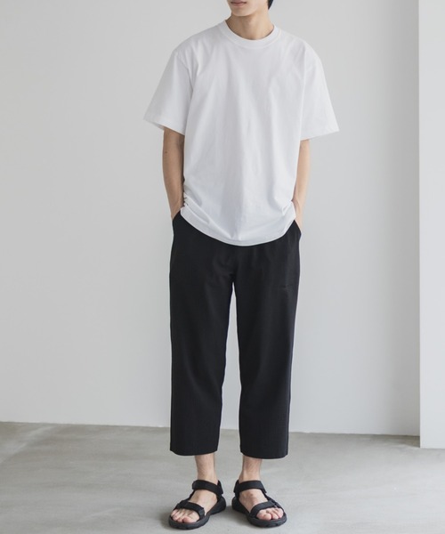 パンツ NAVY サッカー生地 アンクルパンツ メンズ レディース | NAVY（ファッション） | 08