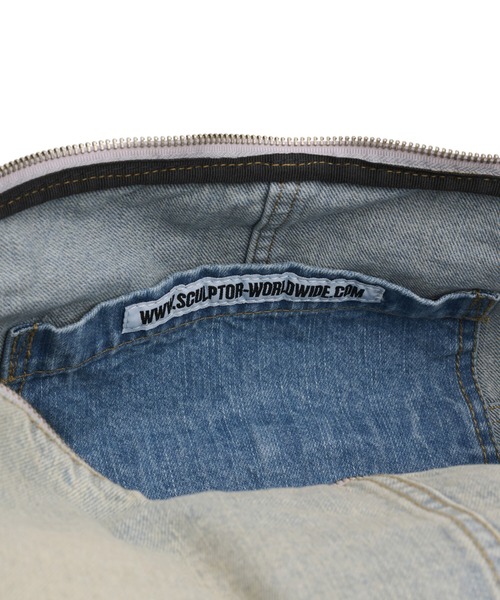 sculptor ウォッシュデニムダッフルバック SCULPTOR（スカルプター）の「Washed Denim Duffle Bag