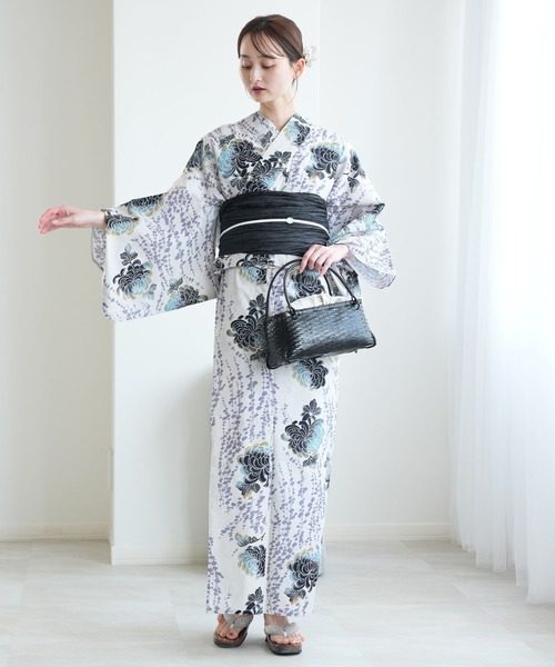 utatane☆浴衣セット utatane 浴衣 レディース セット 高級変わり織 浴衣3点セット