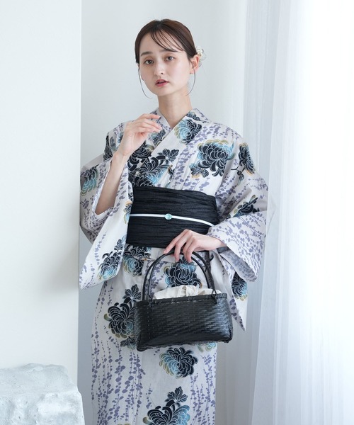 【新品未使用】utatane 浴衣 utatane 浴衣 選べる浴衣3点セット utataneオリジナルデザイン