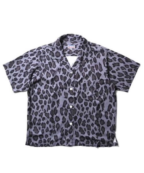 ブラウス シャツ HOUSTON アロハシャツ(LEOPARD) レディース メンズ