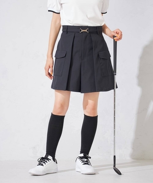 BURBERRY スカート 風 キュロット パンツ　ゴルフウエア ゴルフキュロット レディース ゴルフウェア ゴルフパンツ ハーフパンツ