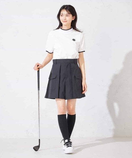 BURBERRY スカート 風 キュロット パンツ　ゴルフウエア ゴルフキュロット レディース ゴルフウェア ゴルフパンツ ハーフパンツ