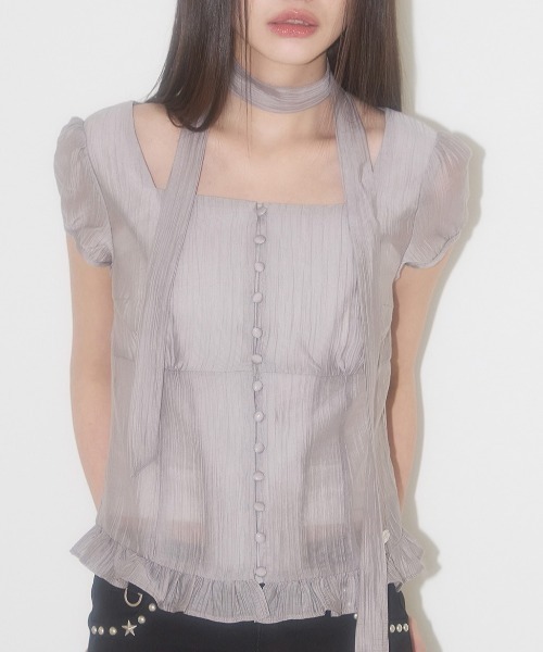 ILLIGO ブラウス 新品タグ付き ILLIGO（イリゴ） ブラウス シャツ レディース : ZOZOTOWN Yahoo!店