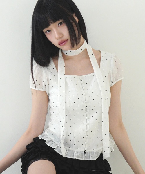 ILLIGO（イリゴ） ブラウス シャツ レディース : ZOZOTOWN Yahoo!店