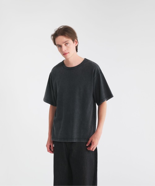 売れ筋商品|||コンセプトスポーツ Tシャツ レディース  Navy, Heathered Charcoal Sporty&Rich [スポーティアンドリッチ] H&W クレストTシャツ