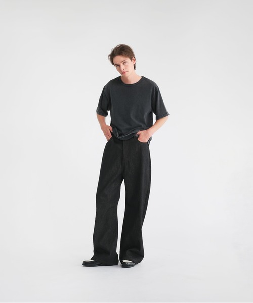 Regen Glanz tシャツ heavy weight crewneck T-shirt