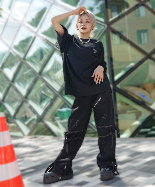 GALFY（ガルフィー） tシャツ GA×GALFY-INUDA三角マークTee メンズ