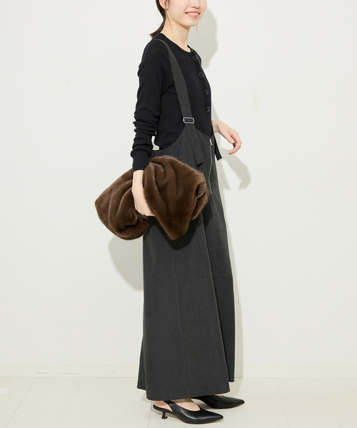 【今期新作】SLOBE IENAプルオーバー SLOBE IENA ニット セーター 「追加」コットンシルクビッグプル