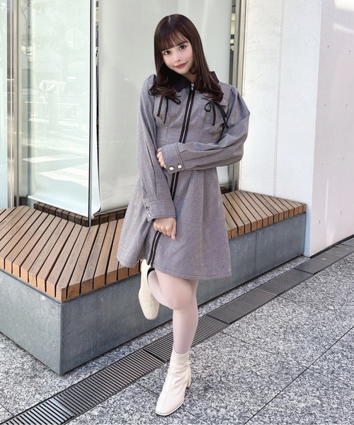 フロントジップワンピースのおすすめ人気商品一覧 通販 - Yahoo