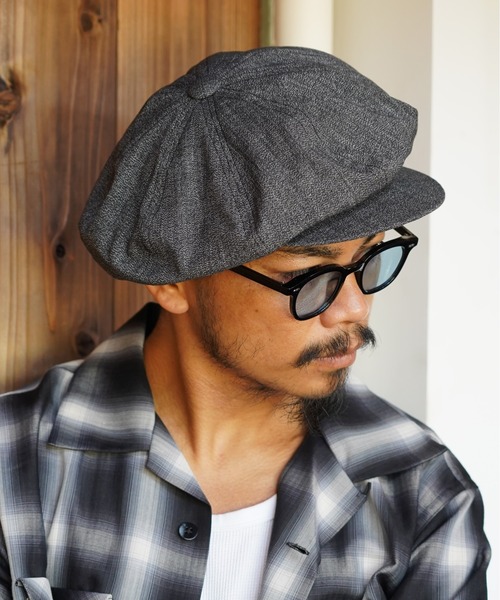 MRFATMAN キャスケット Lサイズ Mr.FATMAN 帽子 キャスケット LEATHER BIG CASQUETTE メンズ