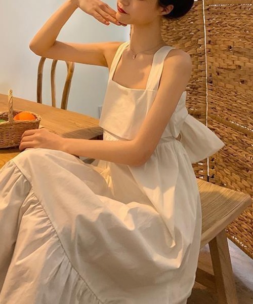 Per sist ence（パーシエンス） ワンピース バックリボンワンピース
