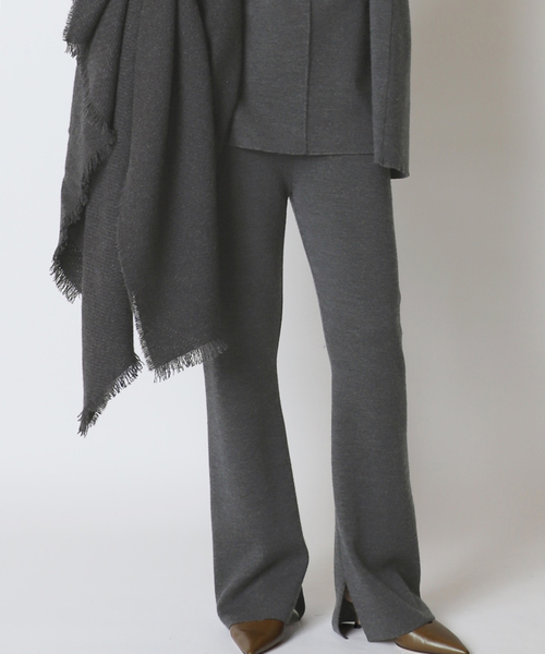 「Deuxieme Classe」 イージーパンツ 36 ネイビー レディース_画像5