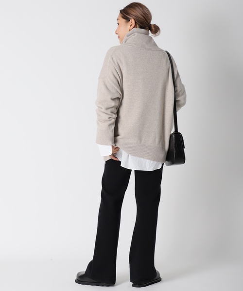 「Deuxieme Classe」 イージーパンツ 36 ネイビー レディース_画像6