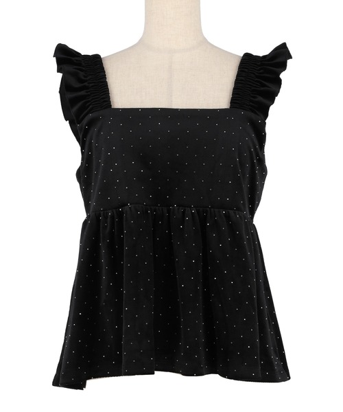 coca（コカ） キャミソール ベロアラメビスチェ : ZOZOTOWN Yahoo!店