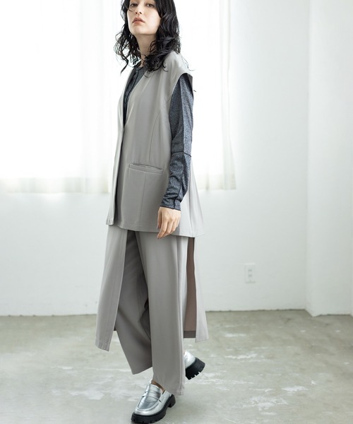 OSMOSIS（オズモーシス） パンツ レイヤードパンツ レディース