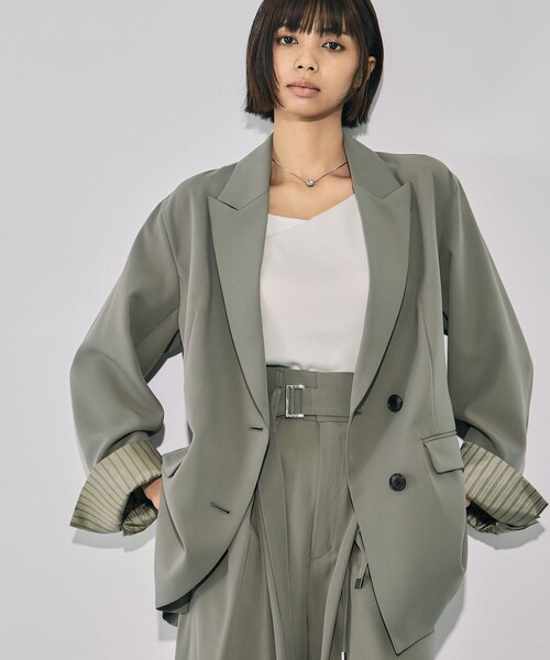 UNITED TOKYO ジャケット　テーラードジャケット　ウエストベルト UNITED TOKYO ジャケット テーラードジャケット バックベルト