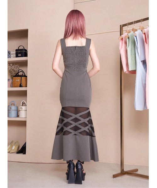 Darich（ダーリッチ） ノースリーブワンピース FREE アイボリー