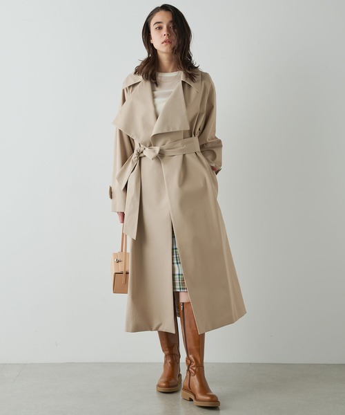 Whim Gazette（ウィム ガゼット） トレンチコート FREE ネイビー