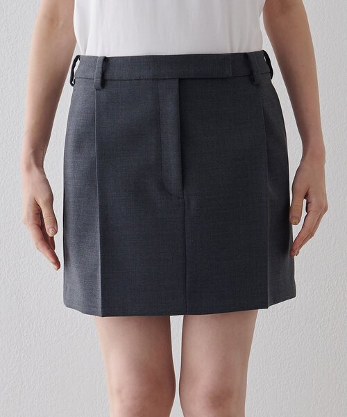 Whim Gazette スカート タックミニスカート : ZOZOTOWN Yahoo!店