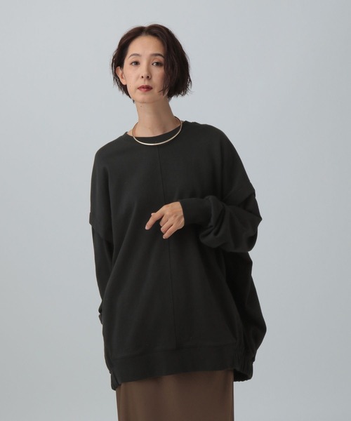 LEPSIM（レプシィム） tシャツ バックギャザーチュニックAW 582448