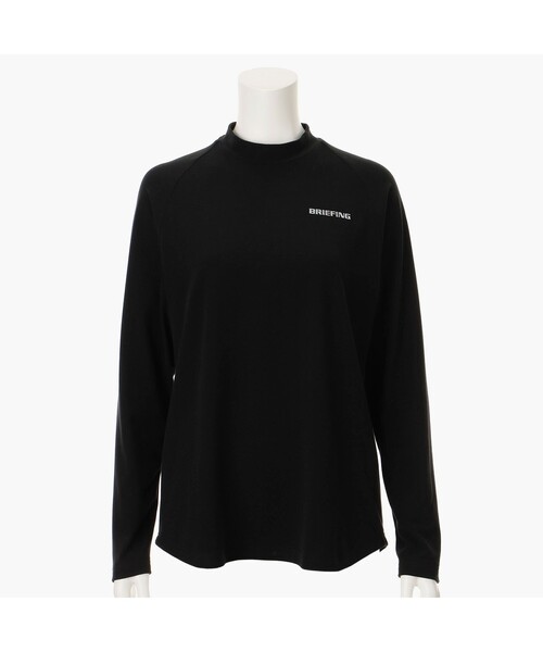 ゴルフ 「BRIEFING GOLF／ブリーフィングゴルフ」WS STRETCH SUEDE LS HIGHNECK RF レディース