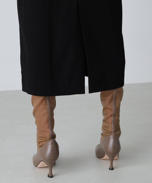 ADORE（アドーア） スカート バックサテンジョーゼットスカート