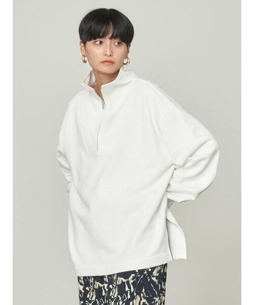 「AMERICAN HOLIC」 スウェットカットソー M オフホワイト レディース_画像2
