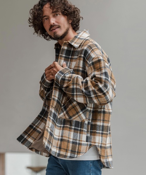 CAMBIO（カンビオ） コート ジャケット mj11208-チェック柄CPO