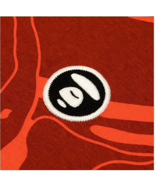 「AAPE BY A BATHING APE」 半袖Tシャツ SMALL ダークカーキ メンズ_画像5
