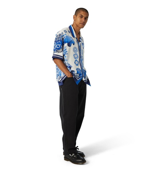 「HUF」 半袖シャツ MEDIUM ホワイト メンズの画像