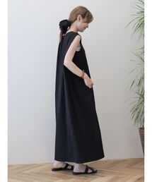 「AMERICAN HOLIC」 ノースリーブワンピース M ブラック レディースの画像4