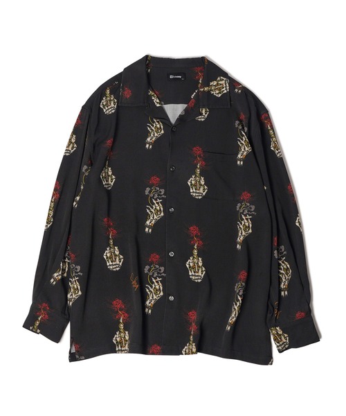 Subciety（サブサエティ） アロハシャツ シャツ Spider lily aloha