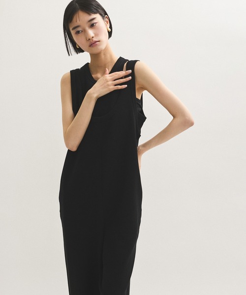 ADAM ET ROPE' FEMME サロペット38 ADAM ET ROPE'（アダムエロペ） オーバーオール 38 ブルー レディース