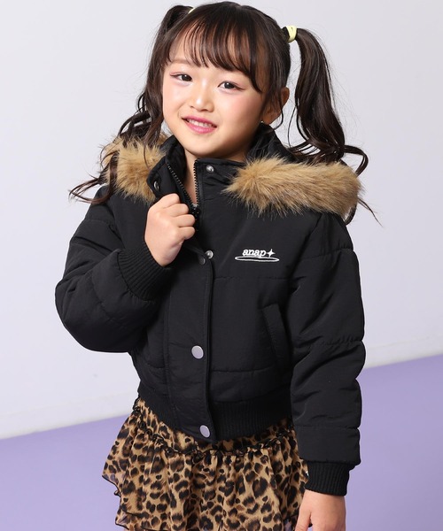 ANAP kids（アナップキッズ） ブルゾン アウター フード ファー 付