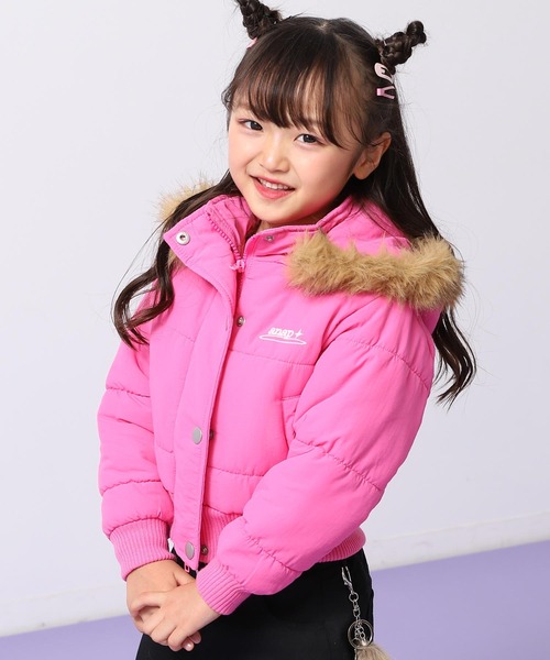 ANAP kids（アナップキッズ） ブルゾン アウター フード ファー 付