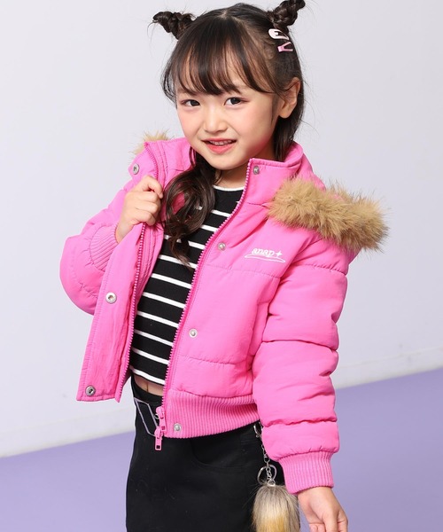 ANAP kids(アナップキッズ) ブルゾン アウター フード ファー 付 ANAP kids(アナップキッズ) ブルゾン アウター フード ファー 付