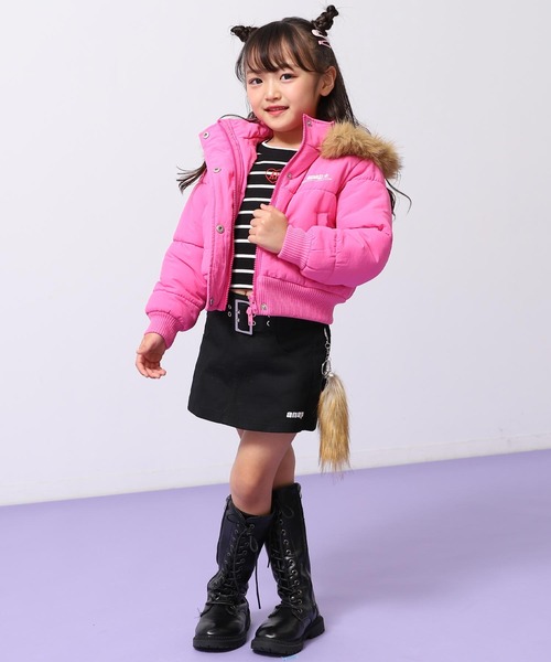 ANAP kids（アナップキッズ） ブルゾン アウター フード ファー 付