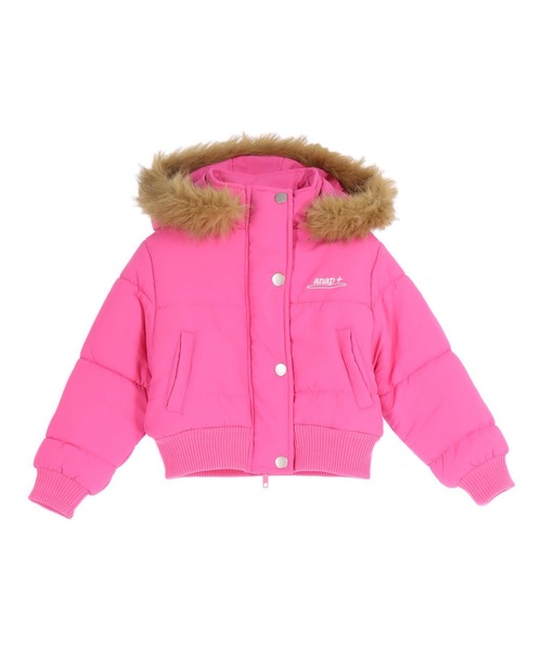 ANAP kids（アナップキッズ） ブルゾン アウター フード ファー 付