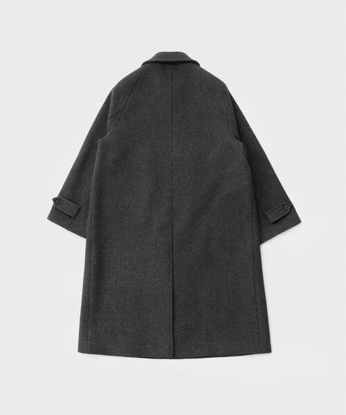 コート ジャケット ANOTHER OFFICE Voyager Bold Balmacaan Coat
