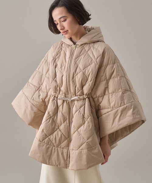 ANAYI（アナイ） ポンチョコート 38 ピンク レディース : ZOZOTOWN