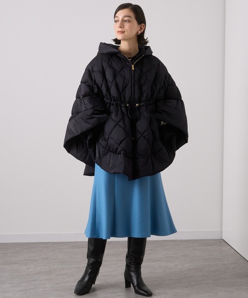 ANAYI（アナイ） ポンチョコート 38 ピンク レディース : ZOZOTOWN