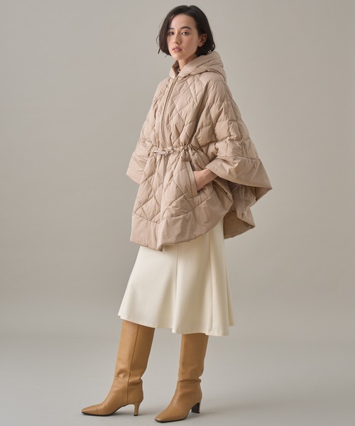 ANAYI（アナイ） ポンチョコート 38 ピンク レディース : ZOZOTOWN