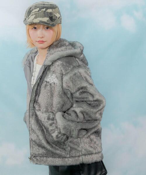 LTR DEPTH ブルゾン アウター LTR DEPTH/「25年秋冬新作」ファーフード