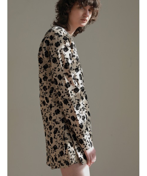 「AMAIL」 長袖ワンピース FREE ブラック レディース_画像7