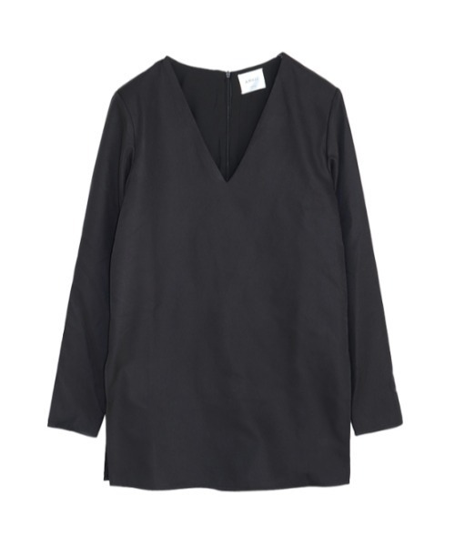 「AMAIL」 長袖ワンピース FREE ブラック レディース_画像8