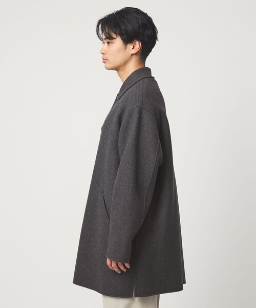 【新品】green label relaxing ウールステンカラーコート green label relaxing（グリーンレーベルリラクシング） ステンカラー