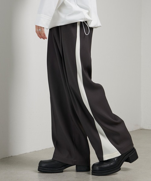 Lui's（ルイス） 「neucon」スラックス 2 チャコールグレー メンズ