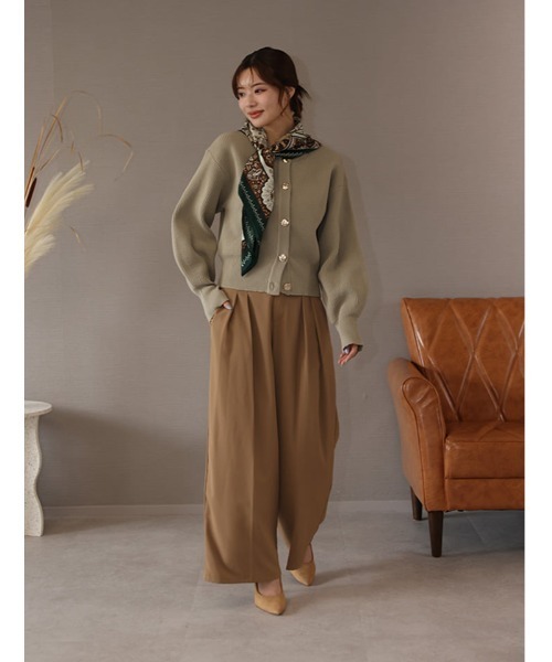 fifth（フィフス） カーディガン ゴールドボタンニットカーディガン