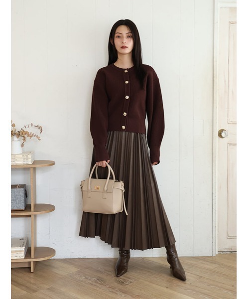 fifth（フィフス） カーディガン ゴールドボタンニットカーディガン